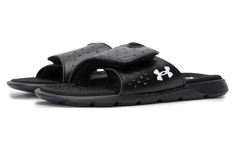 Under Armour Ignite 7 Slide 'Black White' Women's 5