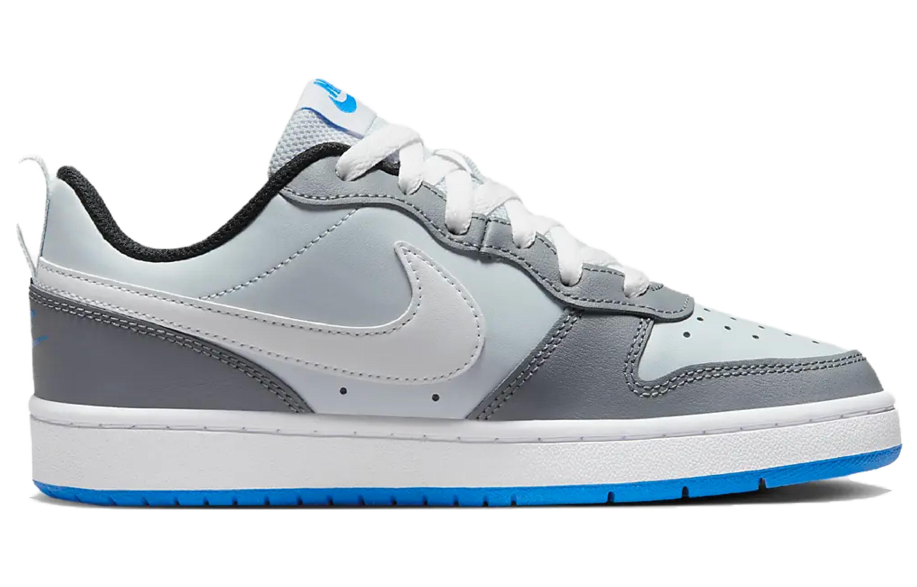 Nike Court Borough Low 2 SE 'Pure Platinum Photo Blue' GS 4