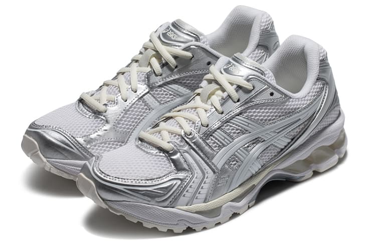 Asics Gel Kayano 14 JJJJound Silver White 5