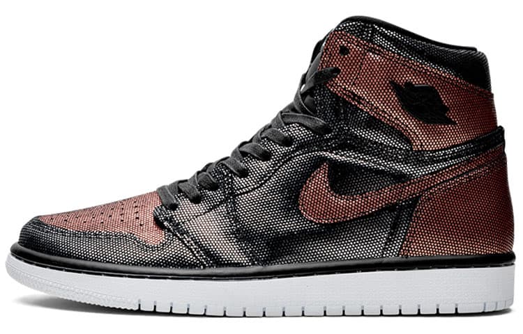 JORDAN 1 Retro High Fearless Metallic Rose Gold Women's
