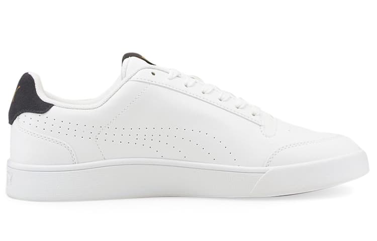 PUMA Unisex Shuffle Perf Sneakers White/Blue 4