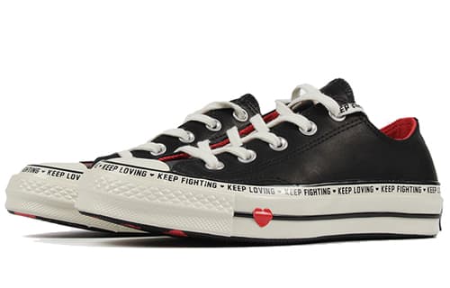 Chuck 70 Women's Converse Low 'Love Graphic Black' Women's 4