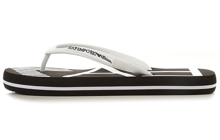 Ea7 EMPORIO ARMANI Logo-print Flat Flip Flops 2