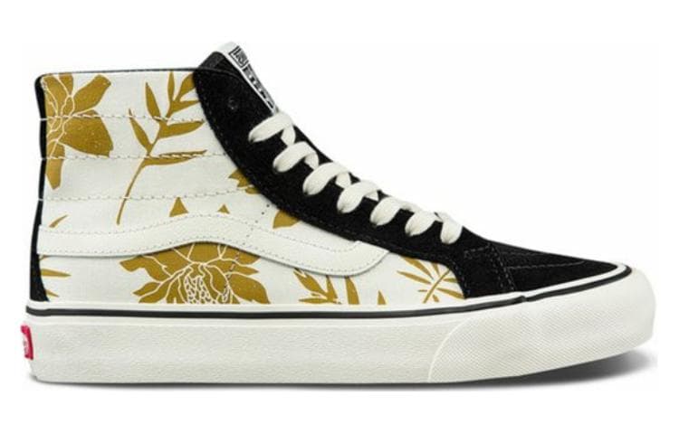 Vans SK8 Hi Shoes Black/White 4