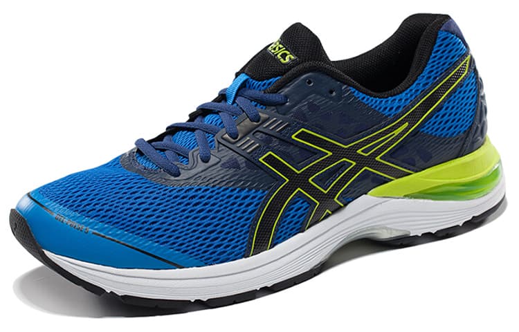 Asics Gel-Pulse 9 Breathable Wear-Resistant Slip-Resistant Low-Top Running Shoes Men's Blue Black 4