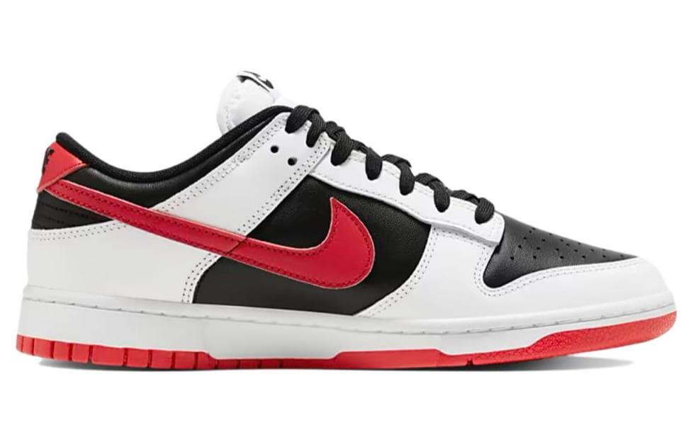 Nike Dunk Low Retro White Black University Red 3