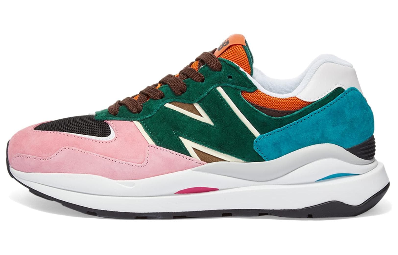 New Balance 57/40 Pink Lemonade Green Black Orange 2