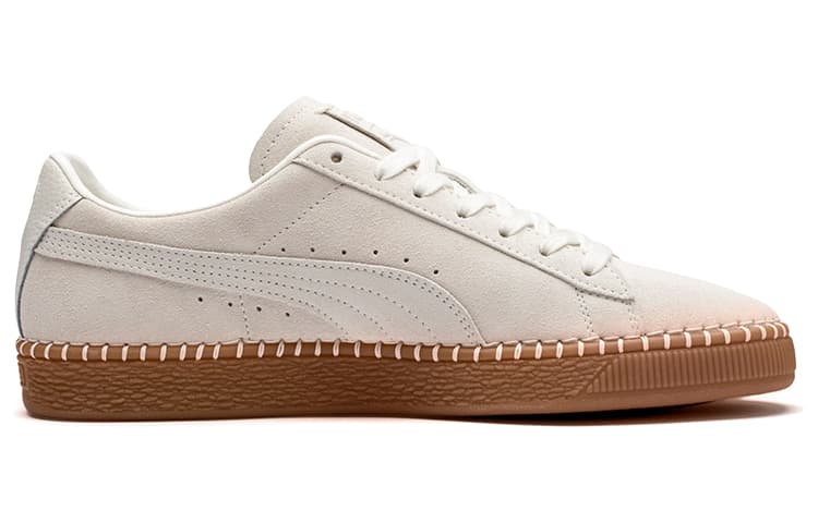 PUMA Suede Classic Blanket Stitch 'Whisper White' 4