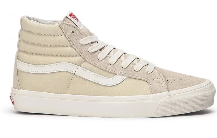 Vans Og SK8 HI Lx Beige White 4