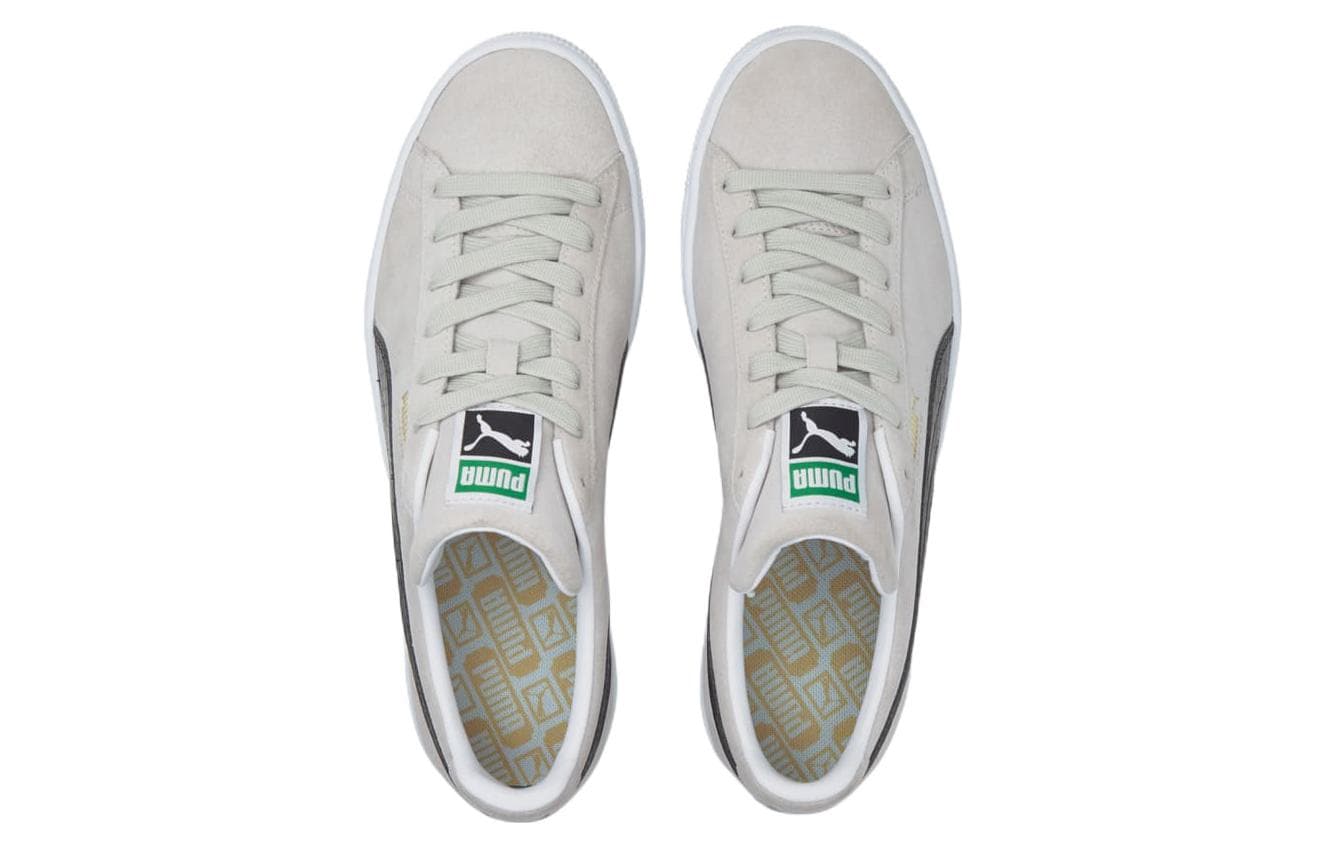 PUMA Suede Croc Retro Casual Skateboarding Shoes Unisex Gray White 5