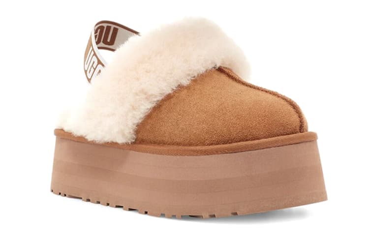 UGG Funkette Slipper Chestnut Women's 6
