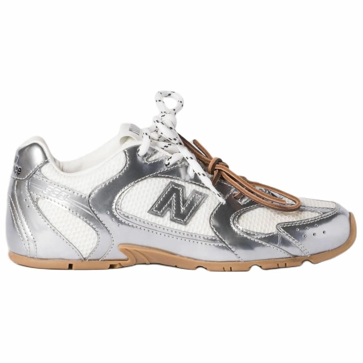New Balance x MIU MIU NB 530 Low-Top Casual Shoes Women's Silver 5