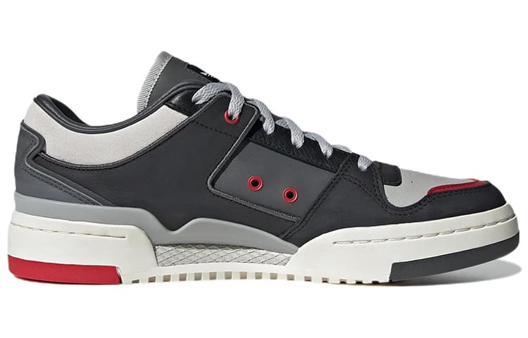 Forum Adidas Originals Luxe Low 'Grey Scarlet' 4