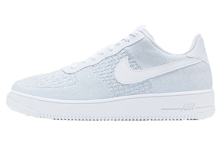 Nike Air Force 1 Flyknit 2 White Pure Platinum 2