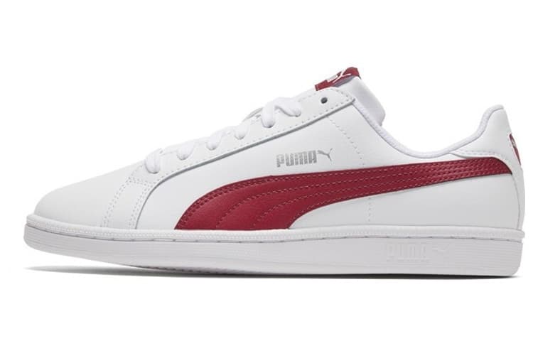Puma Smash White Tibetan Red 2