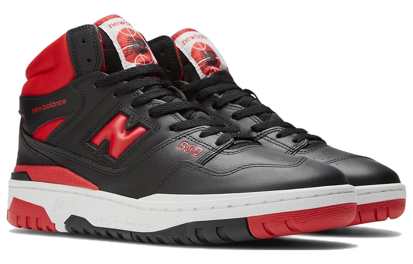 New Balance 650R Black Red 6