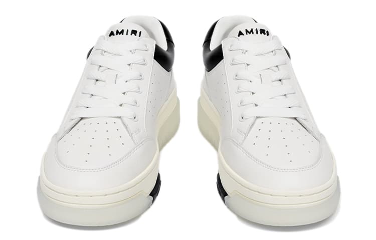 AMIRI Stadium Low White Black 5