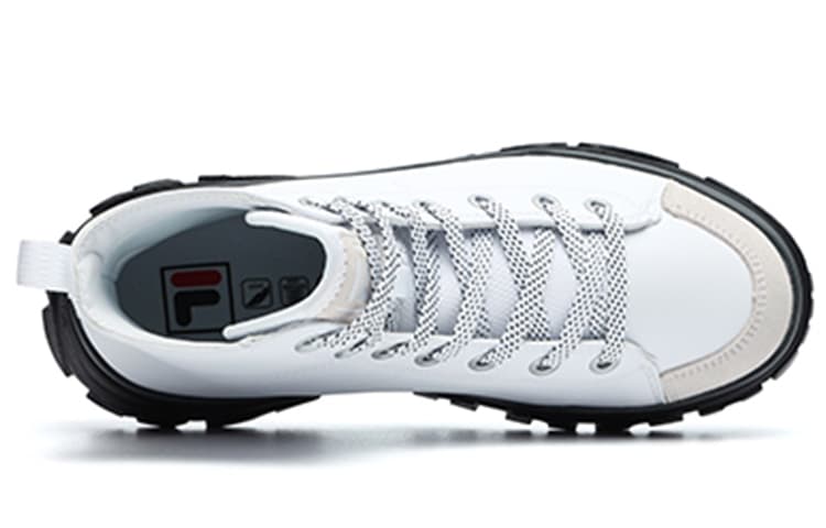 FILA Casual High Top Outdoor White Black Women's 6