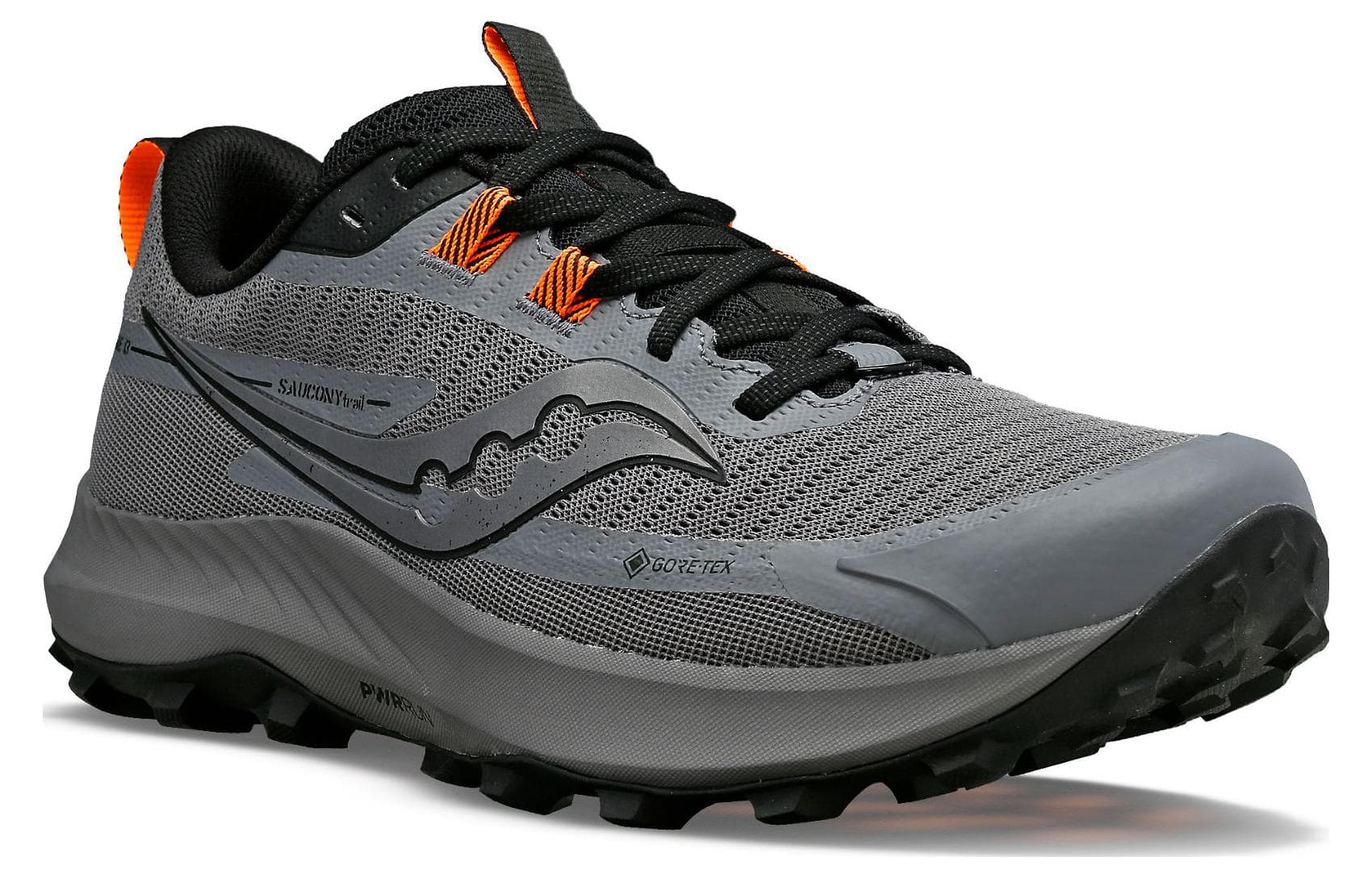 Saucony Peregrine 13 Peregrine Falcon 13 Cushioning Anti-Slip And Wear-Resistant Low-Top Running Shoes Men's Gray 5