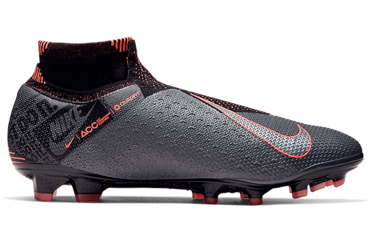 Nike Phantom Vision Elite Df Fg Grey Bright Mango 4