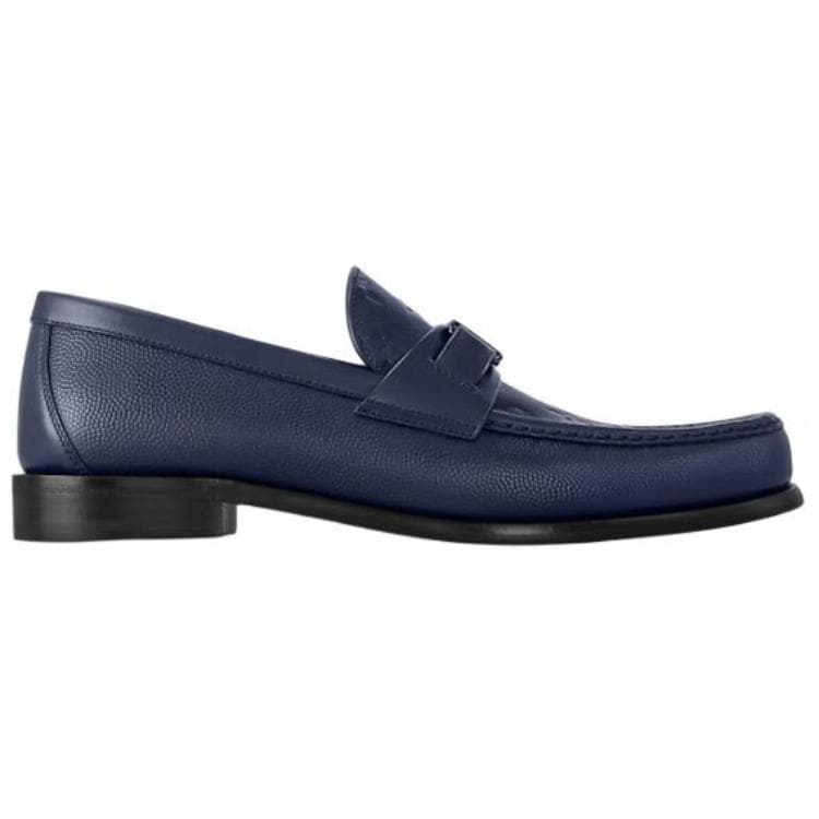 LOUIS VUITTON Major Loafers Men Blue 4