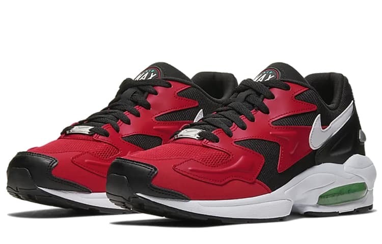 Nike Air Max 2 Light Black Red Electro Green 6