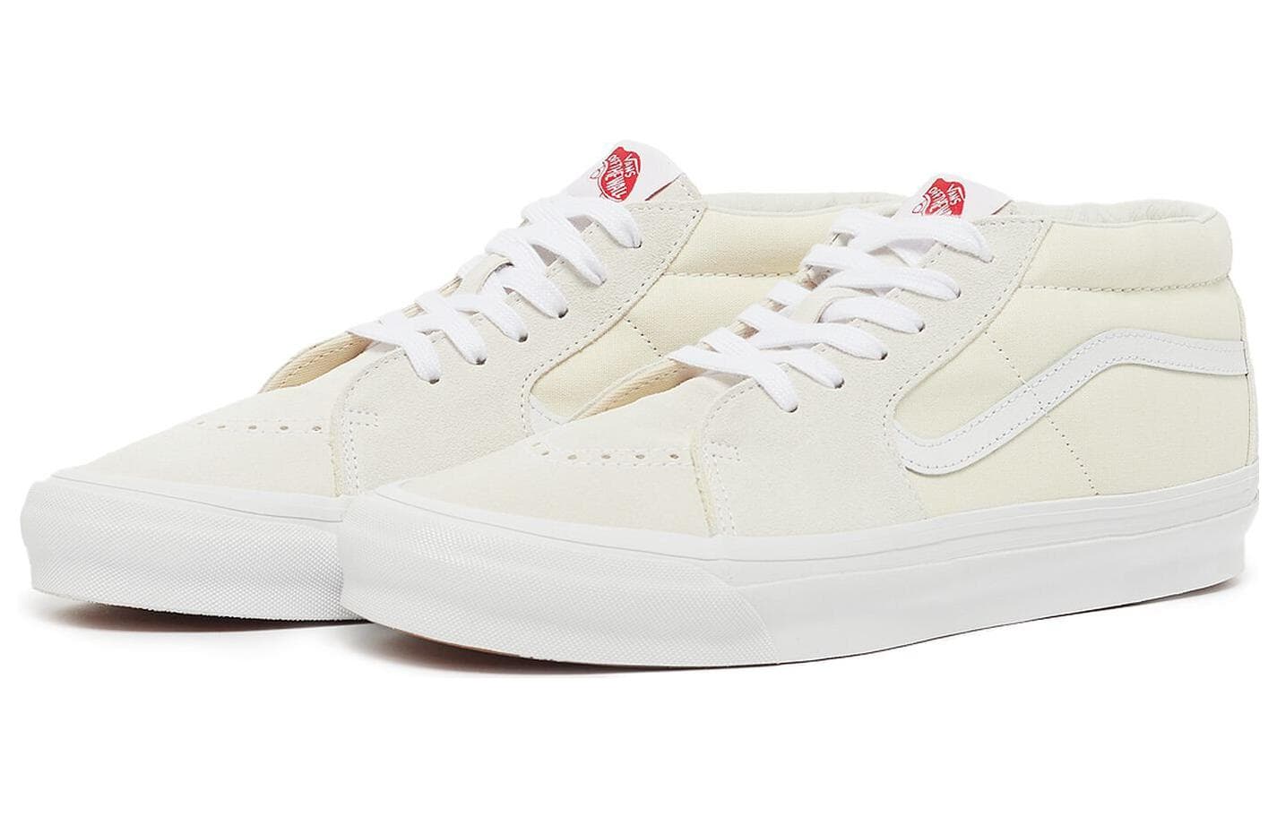 Vans Ua Og Sk8 Mid Lx Ivory 6