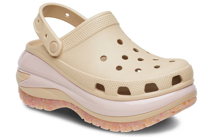 Crocs Classic Mega Crush Clog 'Chai Multi' Women's 6