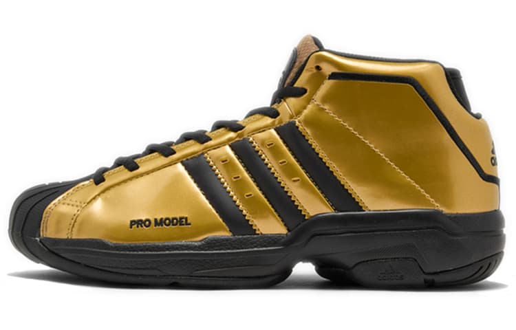 Adidas Pro Model 2G Gold Metallic 2