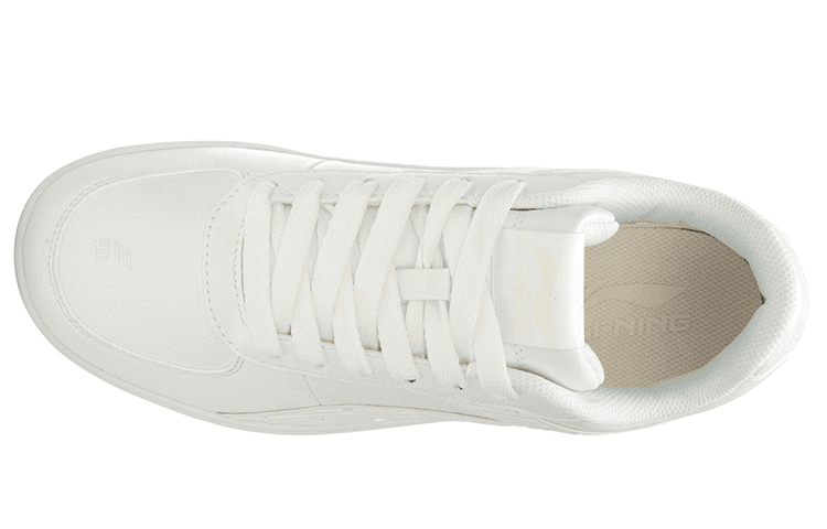 LiNing Weave Fabric Synthetic Leather Comfort Slip-Resistant Wear-Resistant Lightweight Low-Top Sneakers Unisex 6