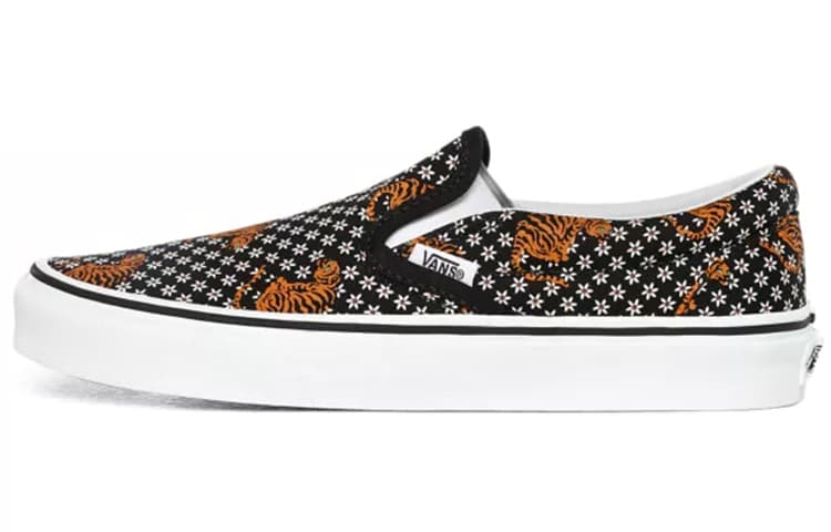 Slip On Classic Vans 'Tiger Floral' 2