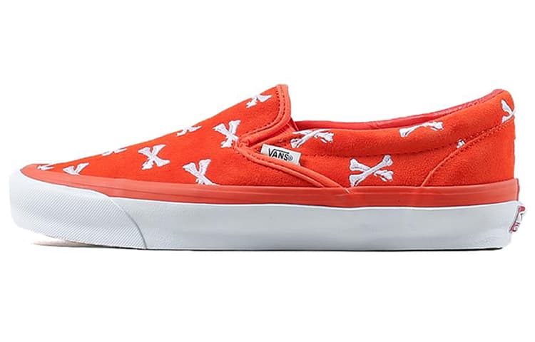 Vans Wtaps X Vans Og Classic Slip On Lx 'Bones   Orange'
