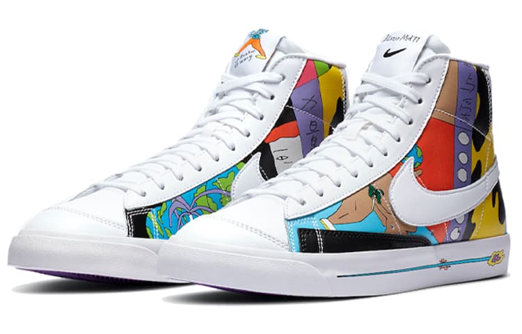 Nike Blazer Mid 77 Flyleather Ruohan Wang 5