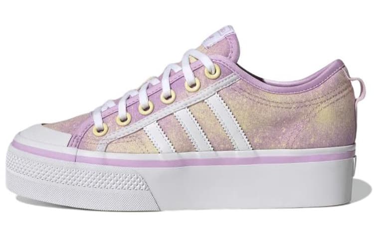 Nizza Women's Adidas Originals Platform 'Bliss Lilac Almost Yellow' Women's 2