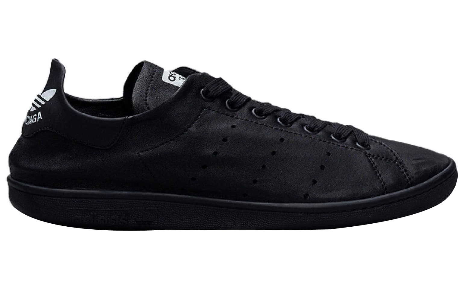 Balenciaga X Adidas Stan Smith Black Women's 4