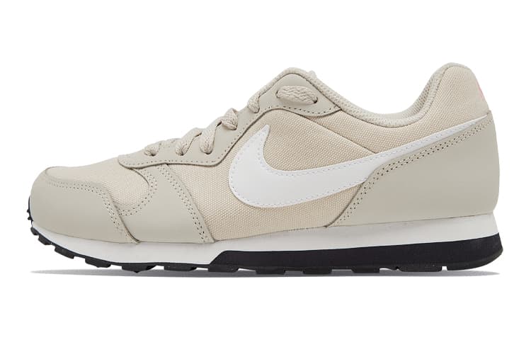 Nike MD Runner 2 Slip-Resistant Breathable Low-Top Running Shoes GS Gray White 2