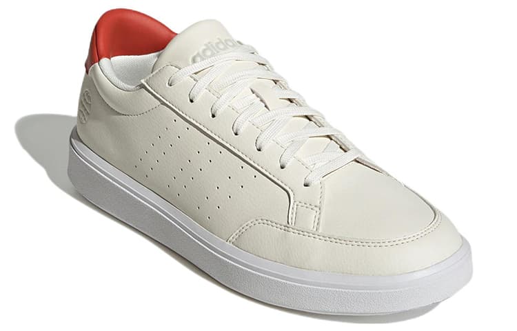 Adidas Neo Nova Court Lifestyle Vegan 'Beige Red' 5