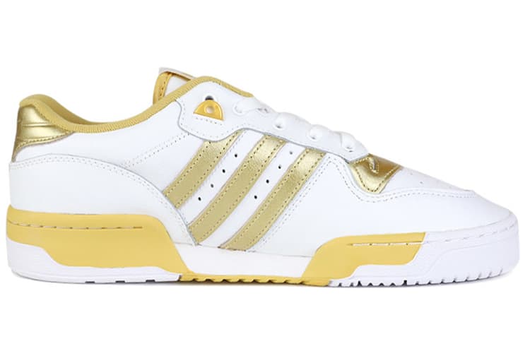 Adidas Originals Rivalry Low Premium 'White Yellow' 3