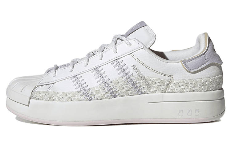Adidas Originals X Miffy Superstar Ayoon 'Crystal White Silver' Women's 2
