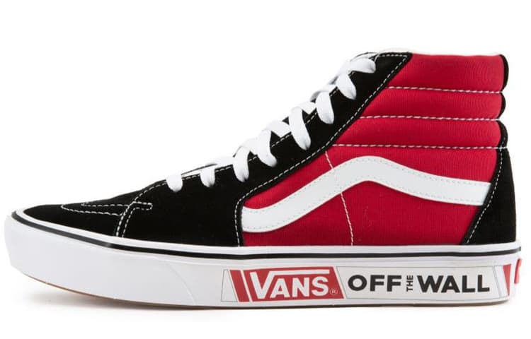 Vans Comfycush SK8 HI Black/Red 2