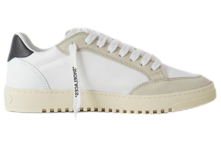 OFF-WHITE Stylish Skateboarding Shoes Men's White 4
