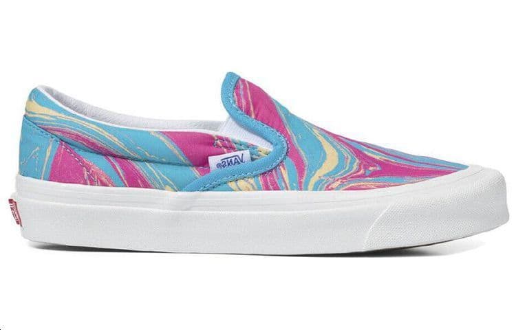 Vans Anaheim Og Marble Slip On 98 'Blue Pink' 4