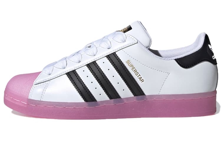 Adidas Originals Superstar White Black Shock Purple Women's 2