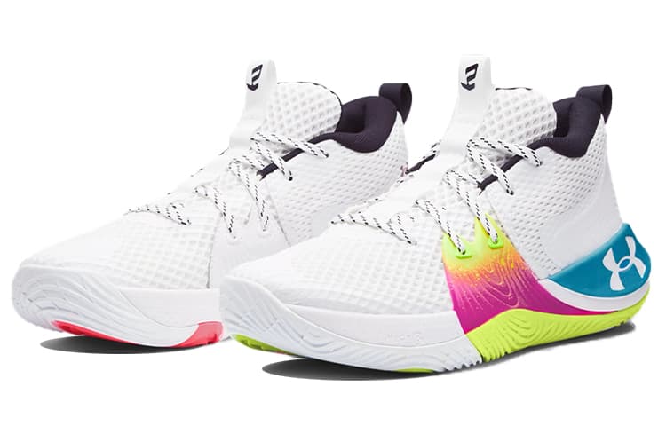 Under Armour Embiid One White Multicolor 6