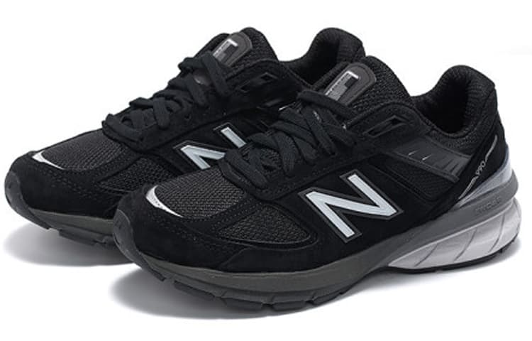 New Balance NB 990 V5 Low Top Running Shoes Women's Black Gray 4