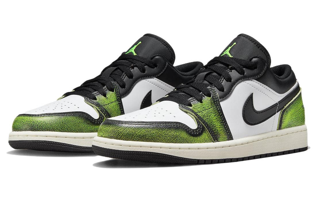 JORDAN 1 Low Wear Away Electric Green 6