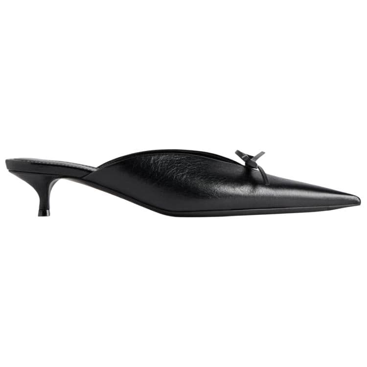 Balenciaga Knife Bow Detailed Mules Women's 3