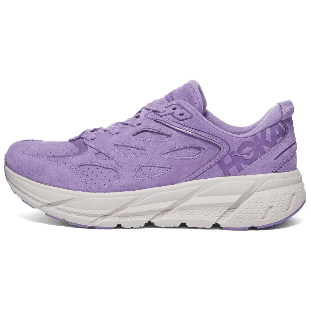 HOKA ONE ONE Bondi L Suede Chalk Violet Lilac Ash All Gender 2