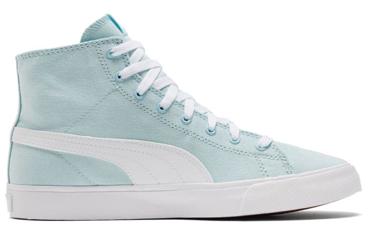 PUMA Unisex Bari Mid Sneakers White/Blue 3