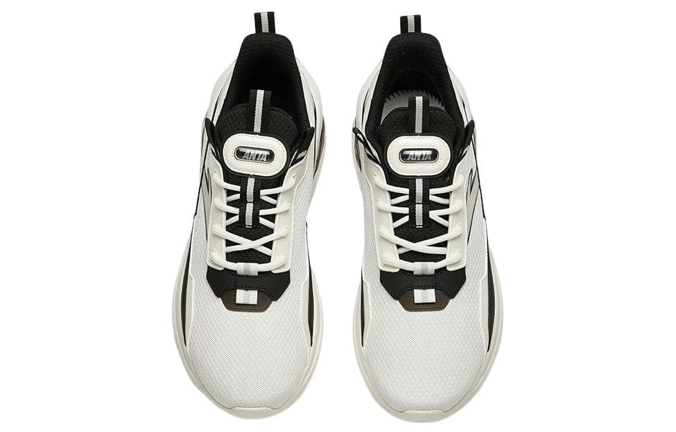 Anta Sports Casual Shoes White Black Silver 6